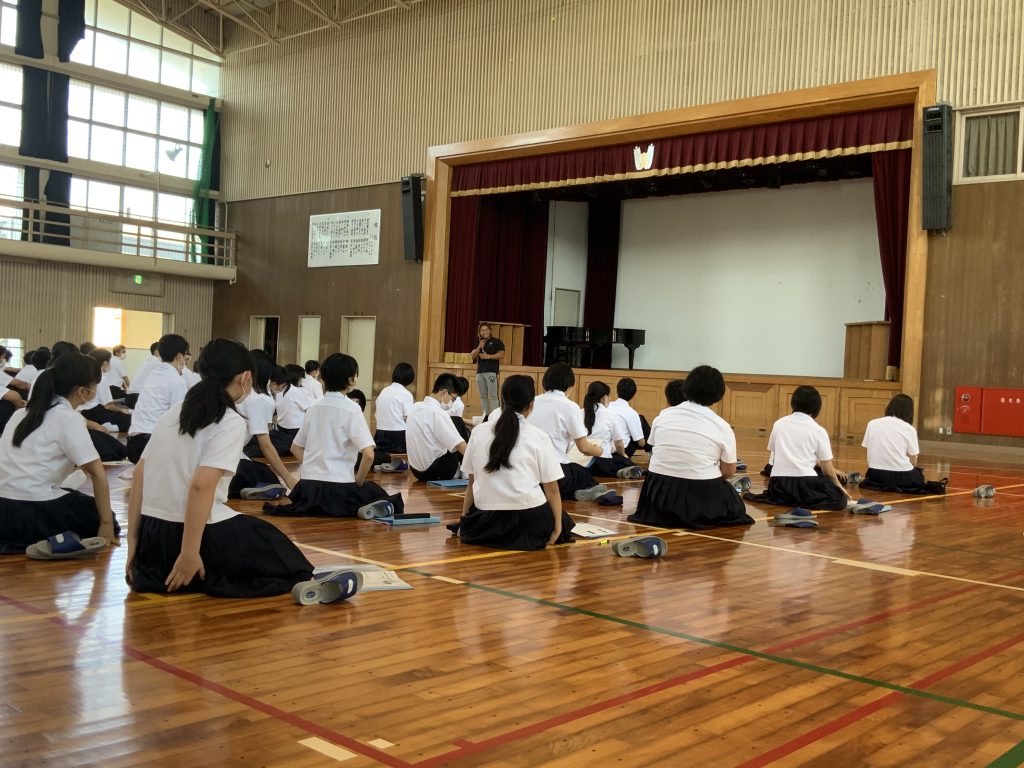 唐津西高校で講演会登壇させていただきました！